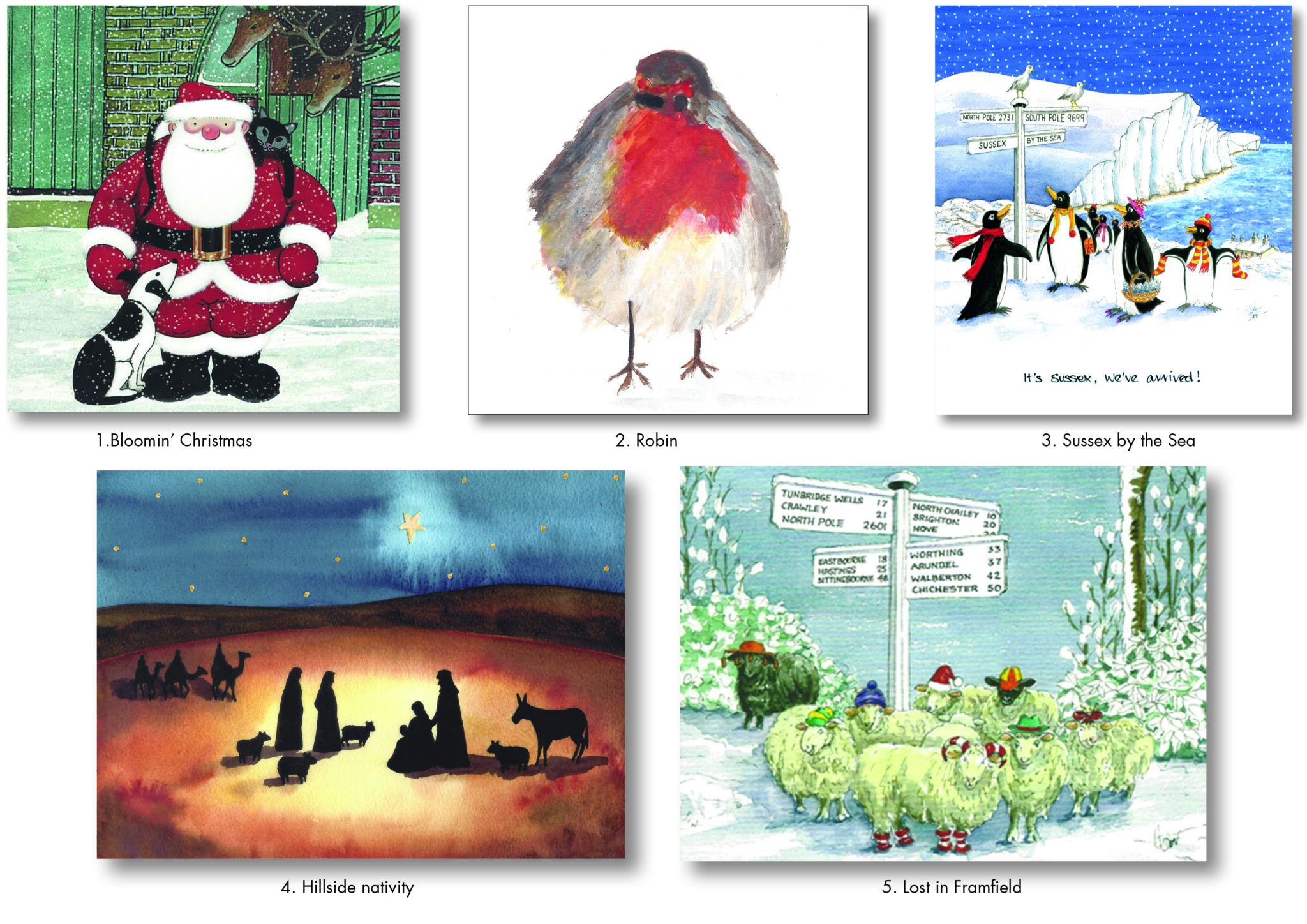 FSH Christmas Cards - Friends of Sussex Hospices